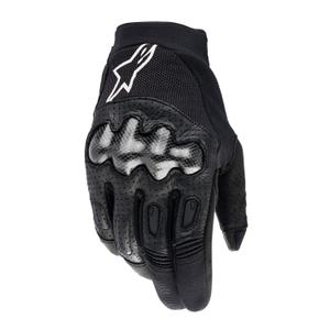 Guanti da motocross Alpinestars Megawatt 2 bianco e nero