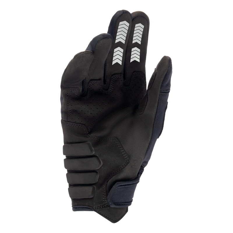 Guanti da motocross Alpinestars Techdura bianchi e neri