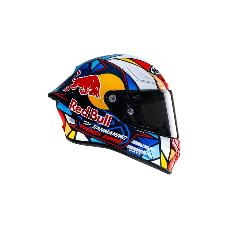 Casco moto integrale HJC RPHA Redbull Misano GP MC21 multicolore