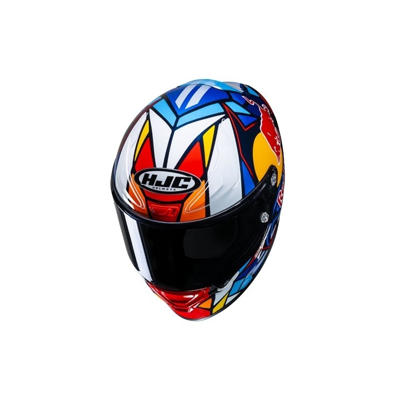 Casco moto integrale HJC RPHA Redbull Misano GP MC21 multicolore