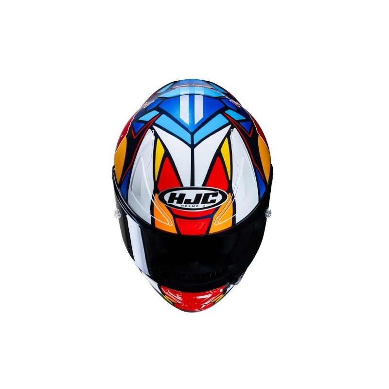 Casco moto integrale HJC RPHA Redbull Misano GP MC21 multicolore