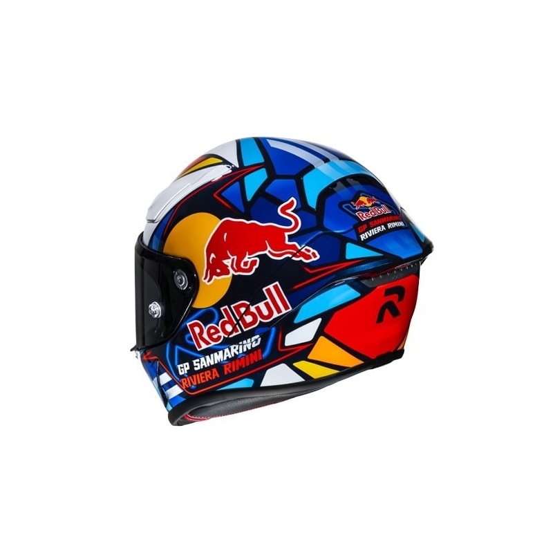 Casco moto integrale HJC RPHA Redbull Misano GP MC21 multicolore