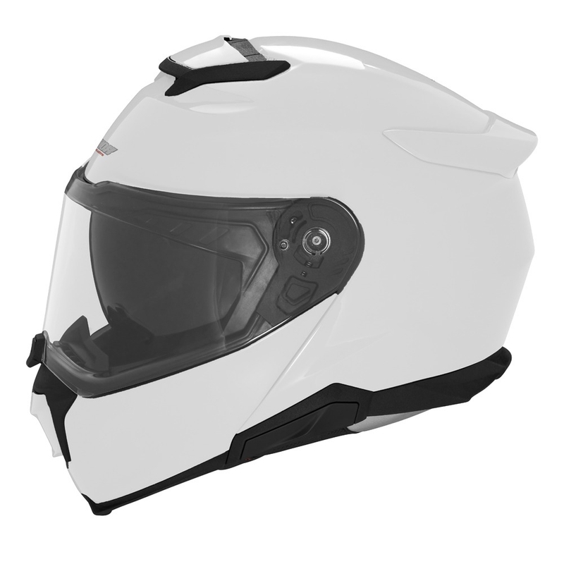 Casco moto ribaltabile NOX N967 bianco