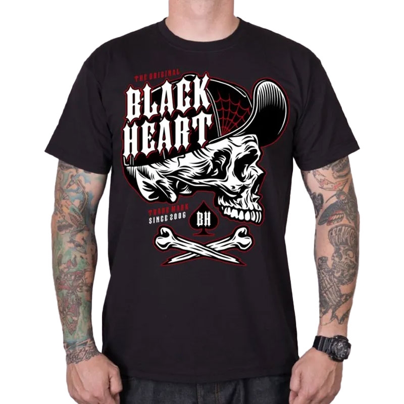 T-shirt Black Heart Speedy nero