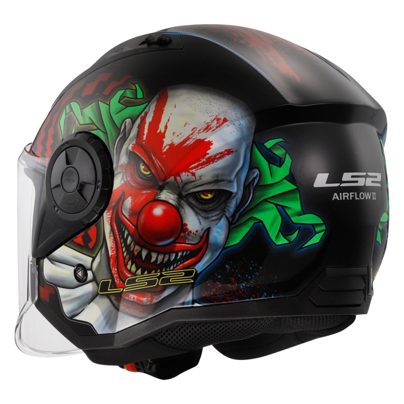 Casco moto aperto LS2 OF616 Airflow II Happy Dreams