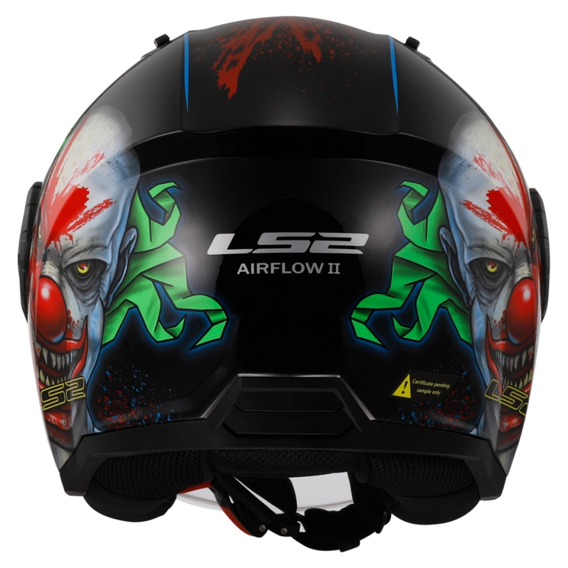 Casco moto aperto LS2 OF616 Airflow II Happy Dreams