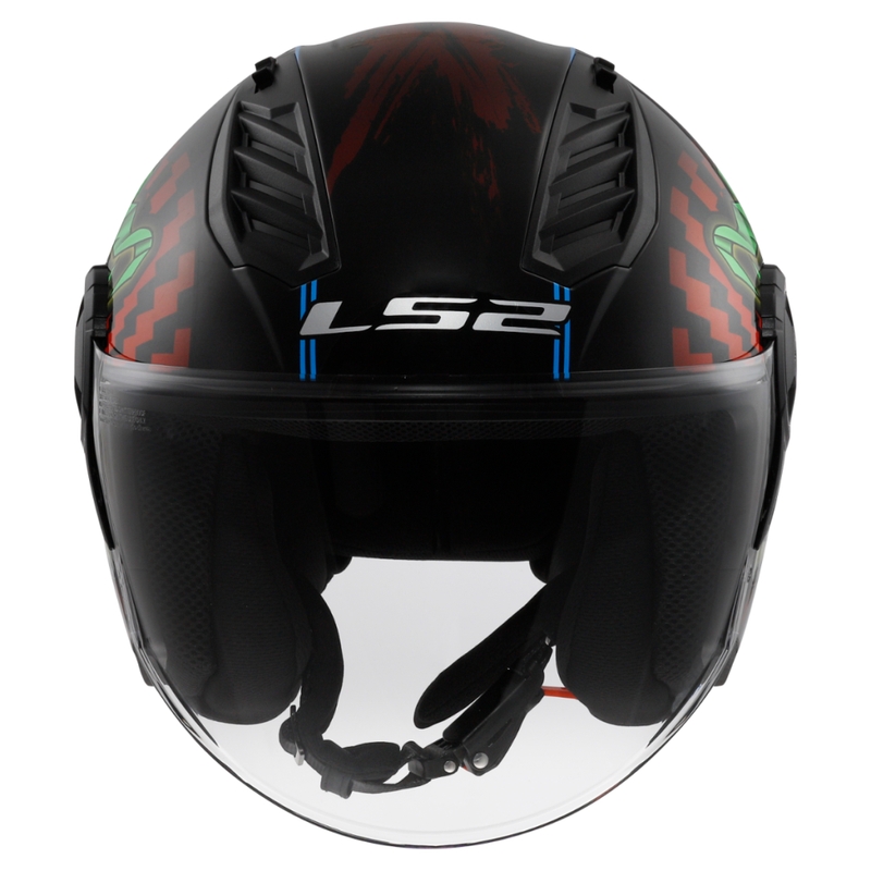 Casco moto aperto LS2 OF616 Airflow II Happy Dreams