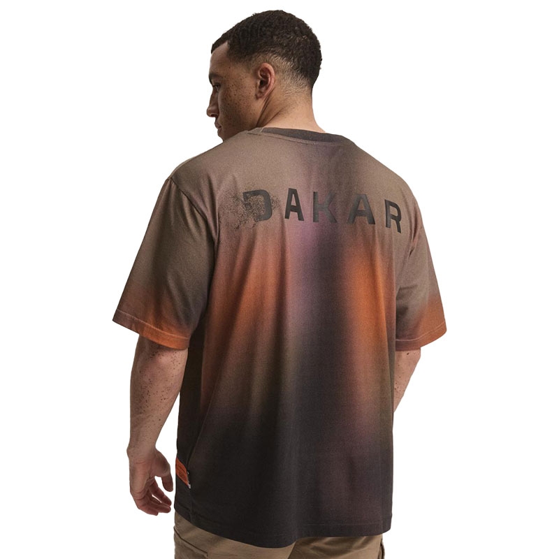 Maglietta Dakar DES 5 marrone camo