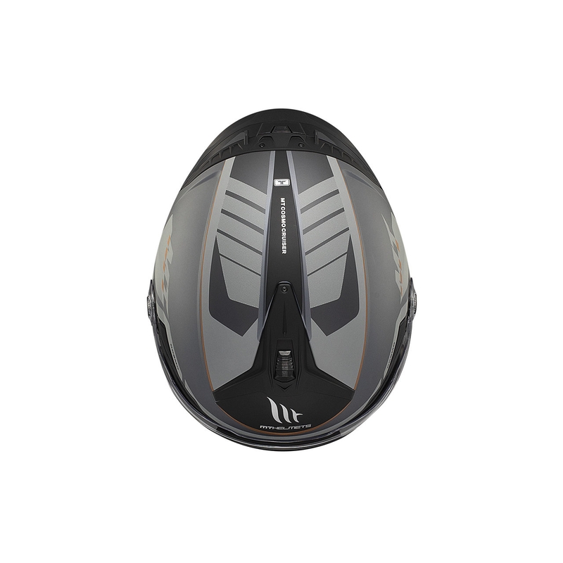 MT Cosmo SV Cruiser casco aperto grigio-nero opaco
