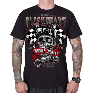 T-shirt Black Heart Death Racer nero