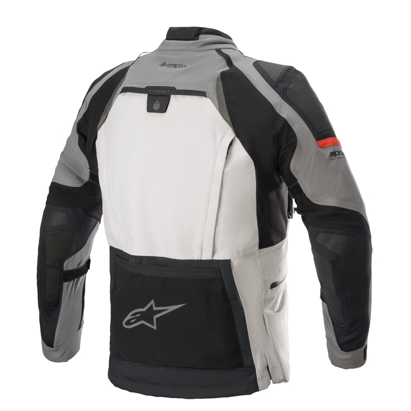 Giacca da moto Alpinestars Boulder Gore-Tex grigio scuro-chiaro