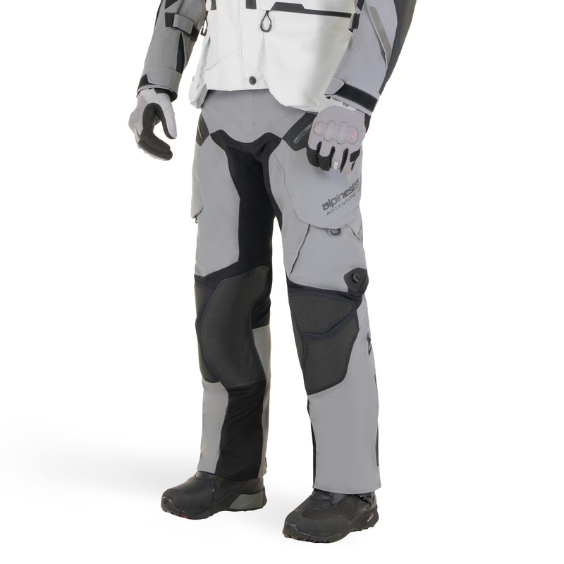 Pantaloncini da moto Alpinestars Boulder Gore-Tex grigio-nero
