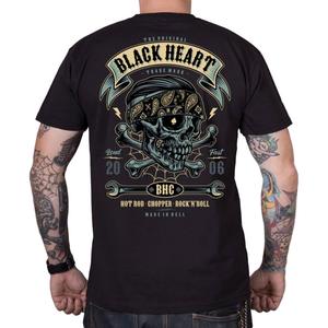 T-shirt Cuore nero Bandana Ragazzo nero