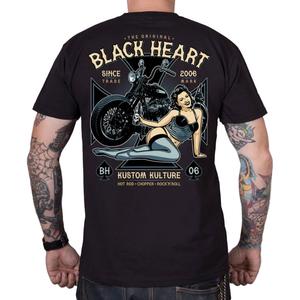 T-shirt Black Heart Ava nero