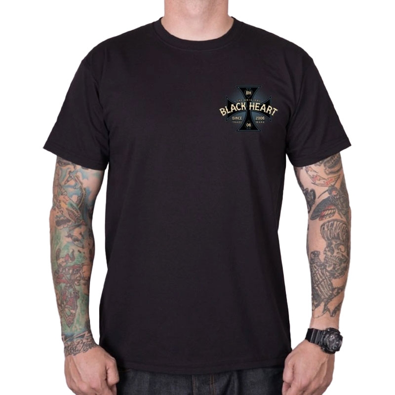 T-shirt Black Heart Ava nero