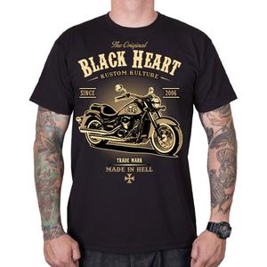 Tričko Black Heart Harley černé