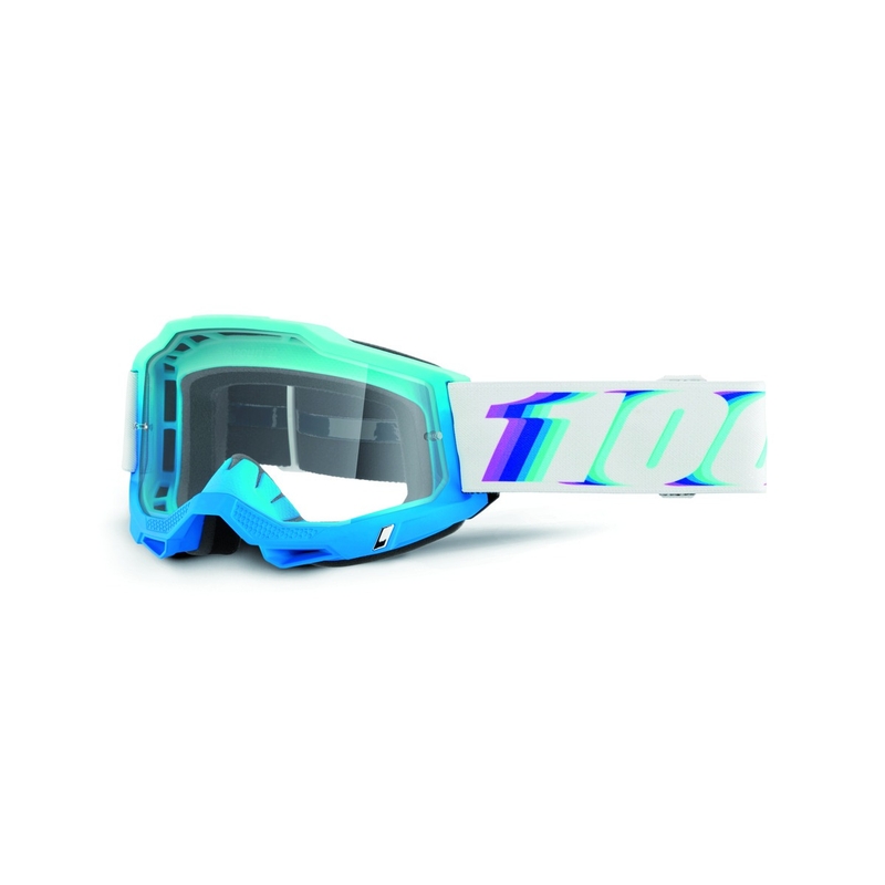 Occhiali da motocross 100% ACCURI Stamino clear plexi