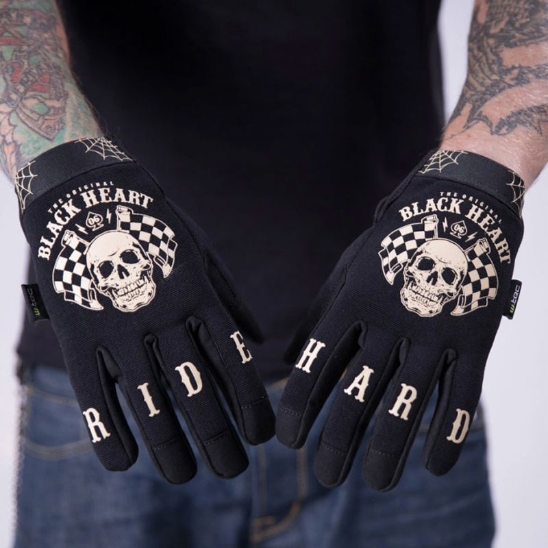 Guanti da trinciatore Black Heart W-TEC Starter Nero