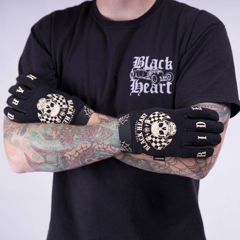 Guanti da trinciatore Black Heart W-TEC Starter Nero