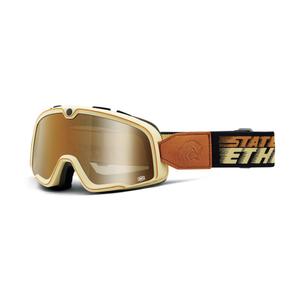 Occhiali da motocross 100% - USA Barstow State Of Ethos bronzo plexi