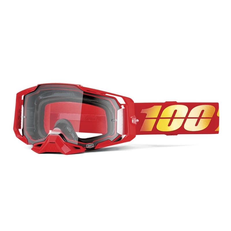 Occhiali da motocross 100% ARMEGA Nuketown plexi chiaro