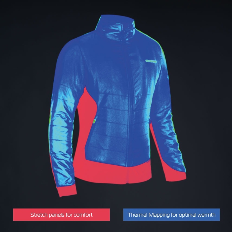 Giacca da spedizione Oxford Advanced Advanced Expedition Pad termico nero