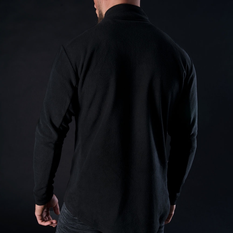 Oxford Advanced Micro Fleece 1/2 collo nero Fodera termica per giacca
