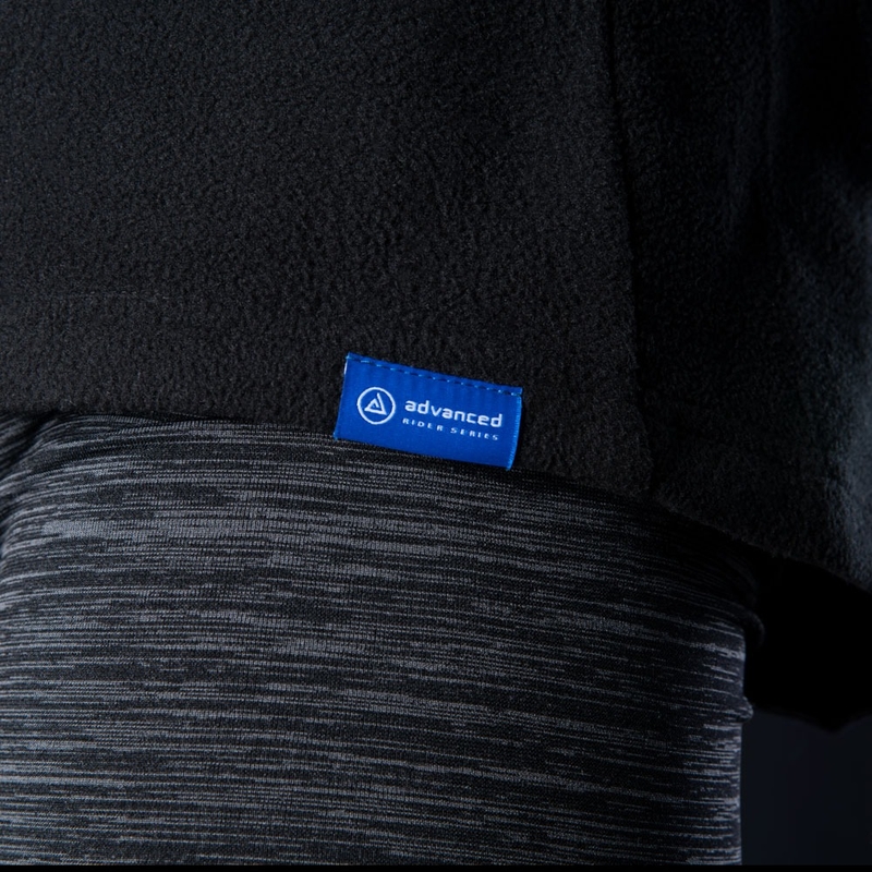 Oxford Advanced Micro Fleece 1/2 collo nero Fodera termica per giacca