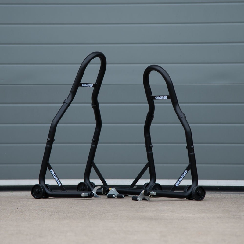 Cavalletto posteriore per bicicletta Oxford Big Black