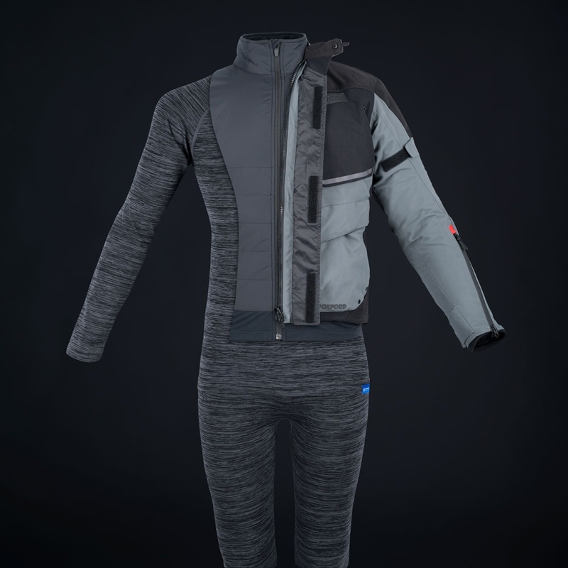 Fodera termica per pantaloni Oxford Advanced Expedition nera