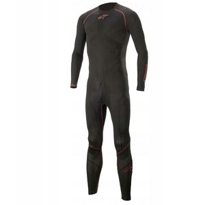 Alpinestars Ride Tech Lite 1 PC tuta termica nera e rossa