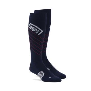 Calzini 100% - USA HI Side MX blu