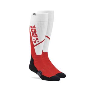 Calzini 100% - USA Torque MX bianco e rosso