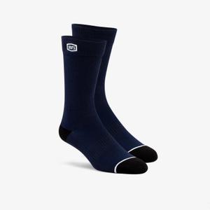 Calzini 100% USA a tinta unita blu