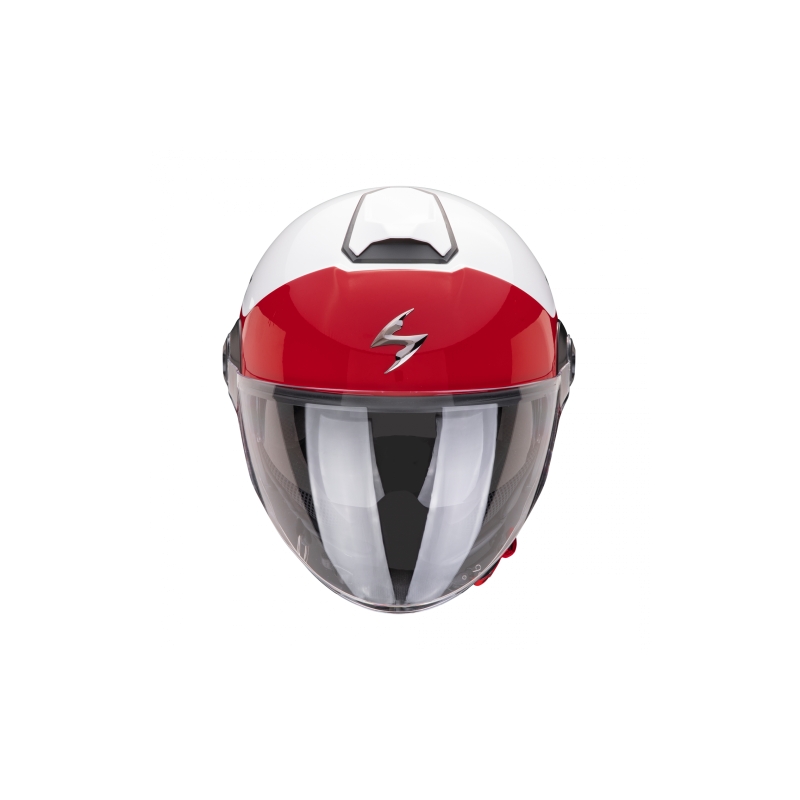 Casco aperto Scorpion EXO-CITY II Mall bianco-rosso Saldi