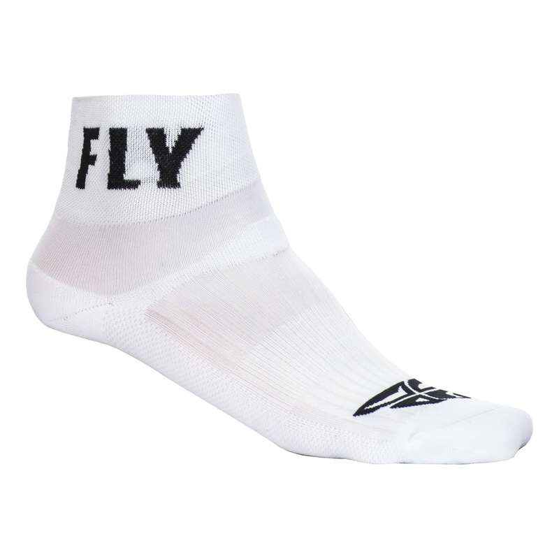 FLY Racing calzini corti bianchi