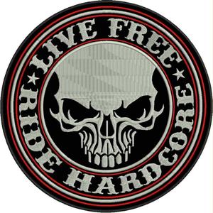 Patch Live free - Ride hardcore con dettaglio rosso