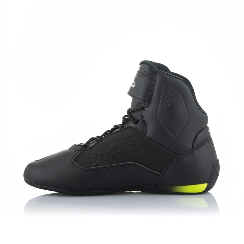 Stivali da moto Alpinestars Faster-3 nero-giallo fluo