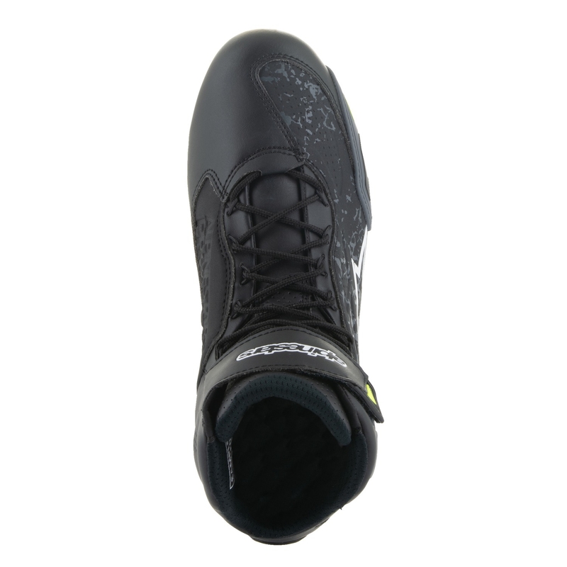 Stivali da moto Alpinestars Faster-3 nero-giallo fluo