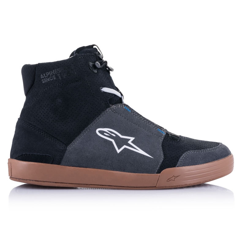 Alpinestars Chrome Stivali da moto nero-grigio-marrone-blu