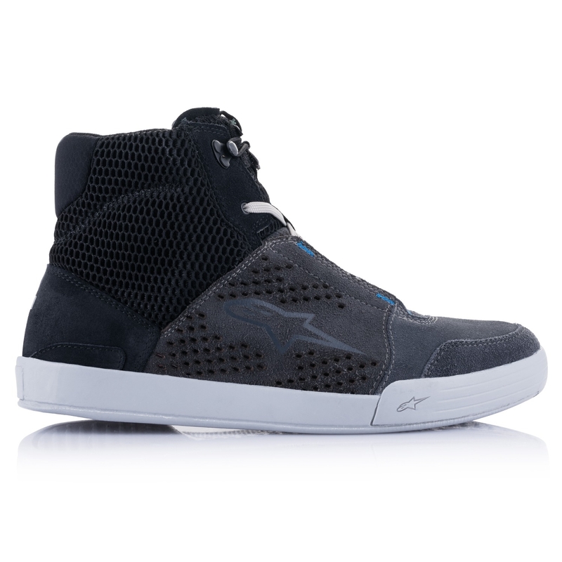 Alpinestars Chrome Air Nero-Grigio-Blu Stivali da moto