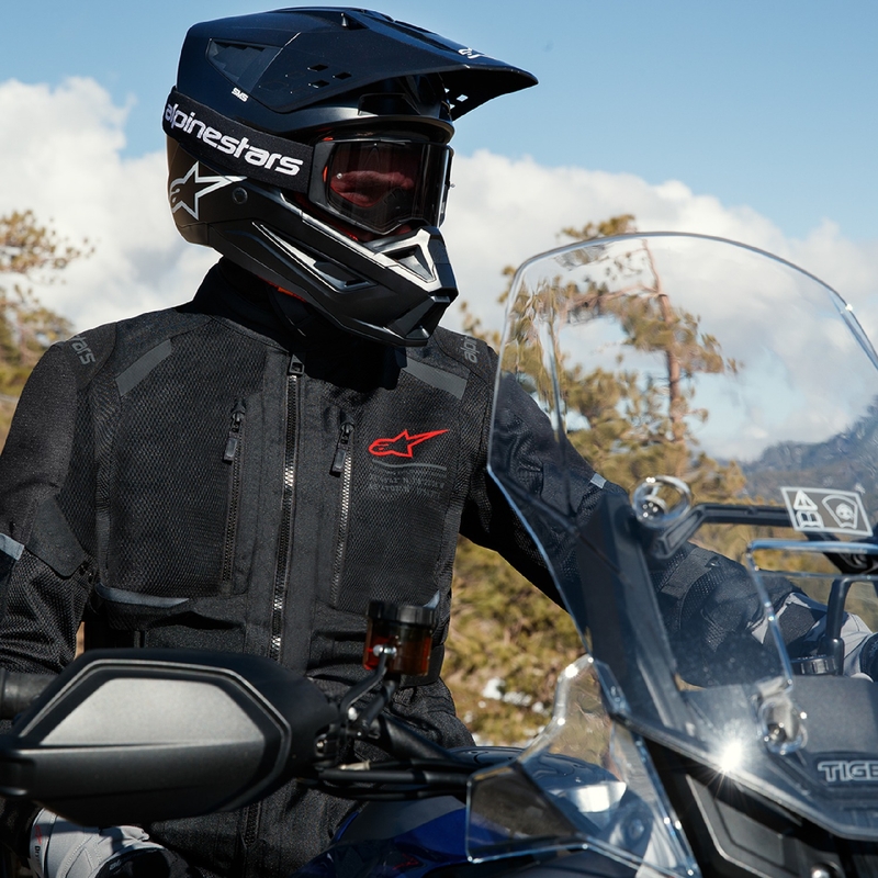 Giacca da moto Alpinestars Andes Drystar 2 nera