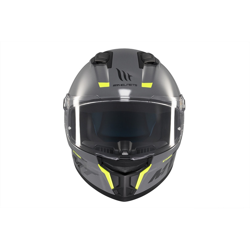 Casco moto integrale MT Stinger 2 Solid Gloss Grey