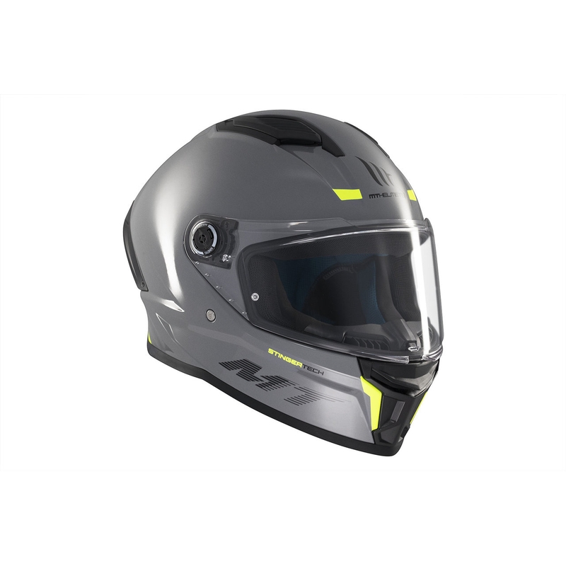 Casco moto integrale MT Stinger 2 Solid Gloss Grey