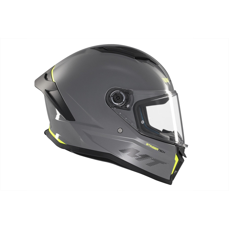 Casco moto integrale MT Stinger 2 Solid Gloss Grey