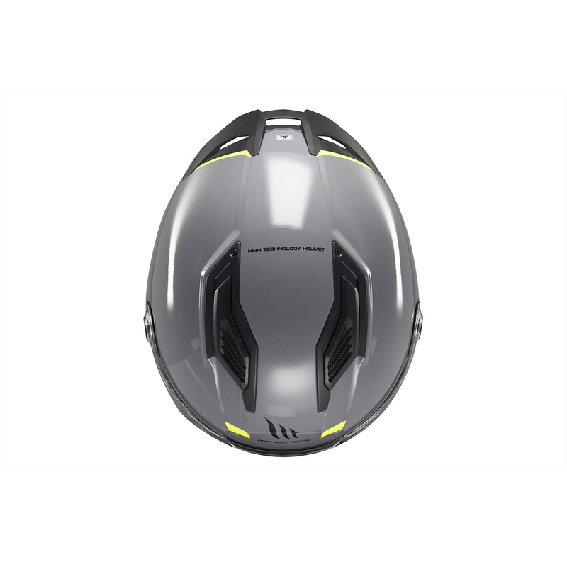 Casco moto integrale MT Stinger 2 Solid Gloss Grey