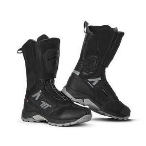 Stivali da moto SEVENTY DEGREES SD-BA6 Stelvio High nero-grigio