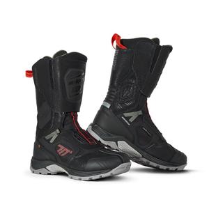 Stivali da moto SEVENTY DEGREES SD-BA6 Stelvio High nero-rosso-verde