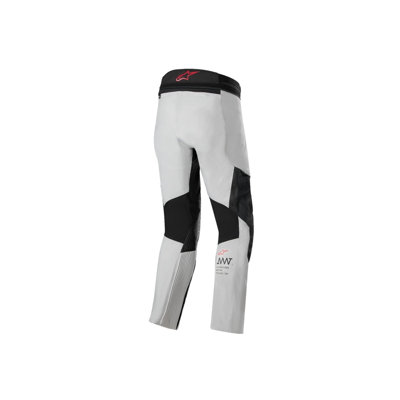 Pantaloni moto Alpinestars Amt 7 Air grigio chiaro e nero