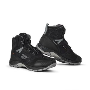 Stivali da moto SEVENTY DEGREES SD-BA7 Stelvio Low nero-grigio